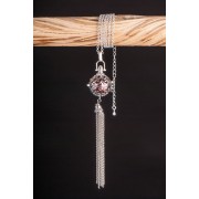 Kette mit Anhänger Himmlischer Klang - silber ca. 65 cm