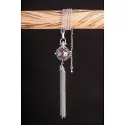 Kette mit Anhänger Himmlischer Klang - silber ca. 65 cm