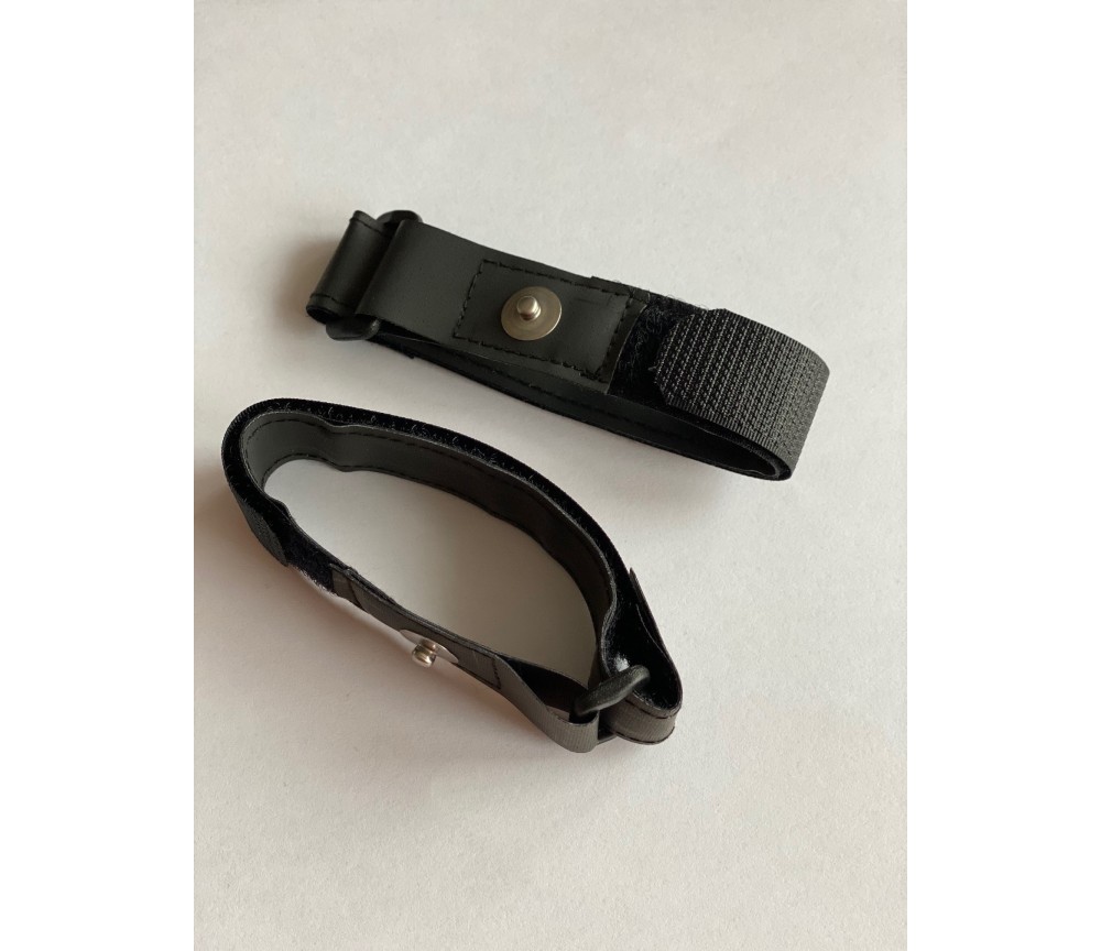 Armbandelektroden schwarz -Original- für Healy Gerät, TimeWaver, Elektro- & Tens- Stimulationsgeräte