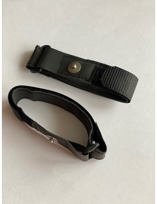 Armbandelektroden schwarz -Original- für Healy Gerät, TimeWaver, Elektro- & Tens- Stimulationsgeräte