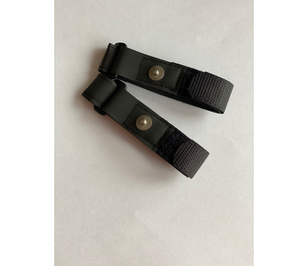 Armbandelektroden schwarz -Original- für Healy Gerät, TimeWaver, Elektro- & Tens- Stimulationsgeräte