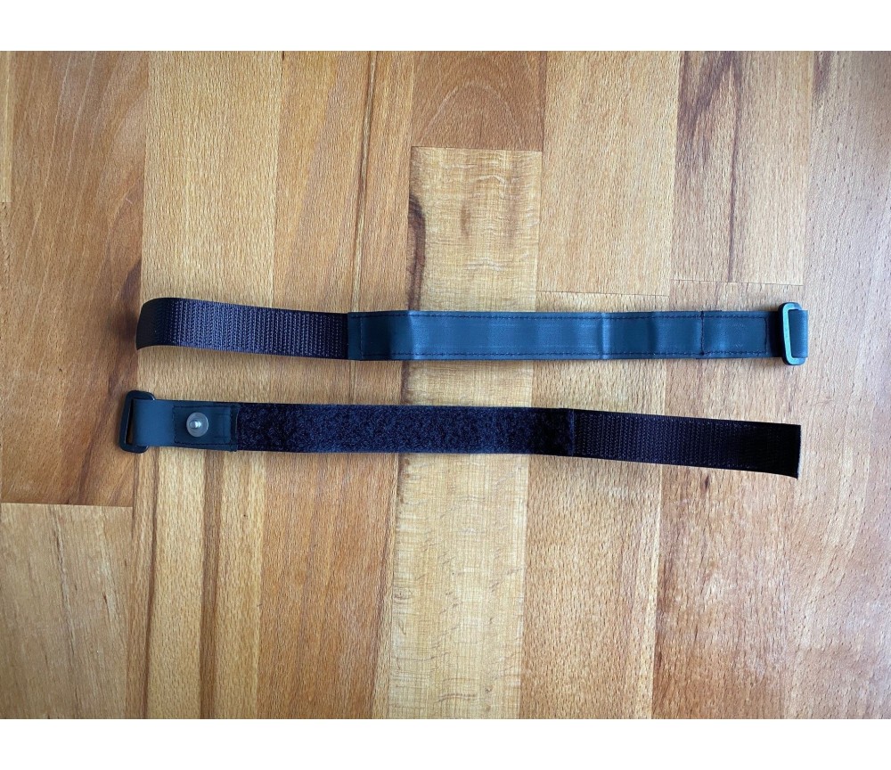 Armbandelektroden schwarz -Original- für Healy Gerät, TimeWaver, Elektro- & Tens- Stimulationsgeräte