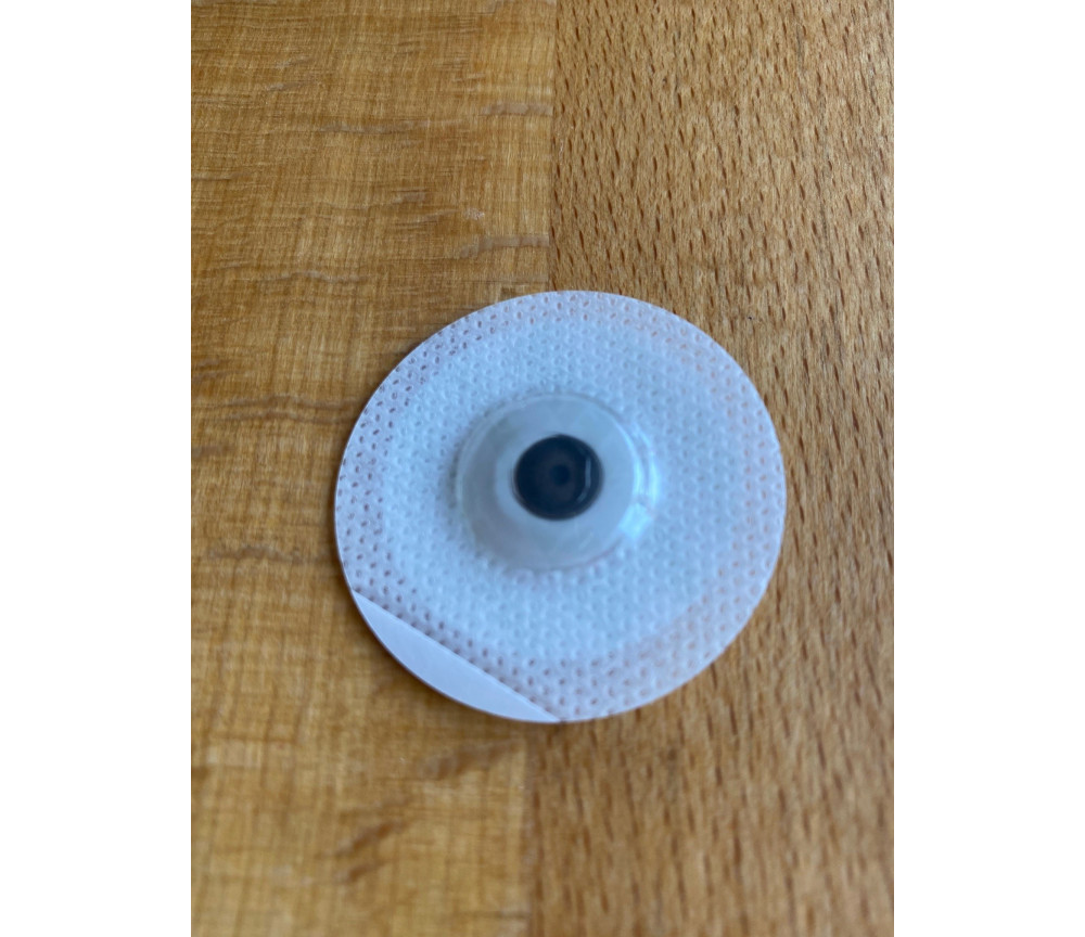 Klebe - Elektroden 50er Pack mit Gelly Gel Schicht - für Healy Gerät, TimeWaver, Elektro- & Tens- Stimulationsgeräte