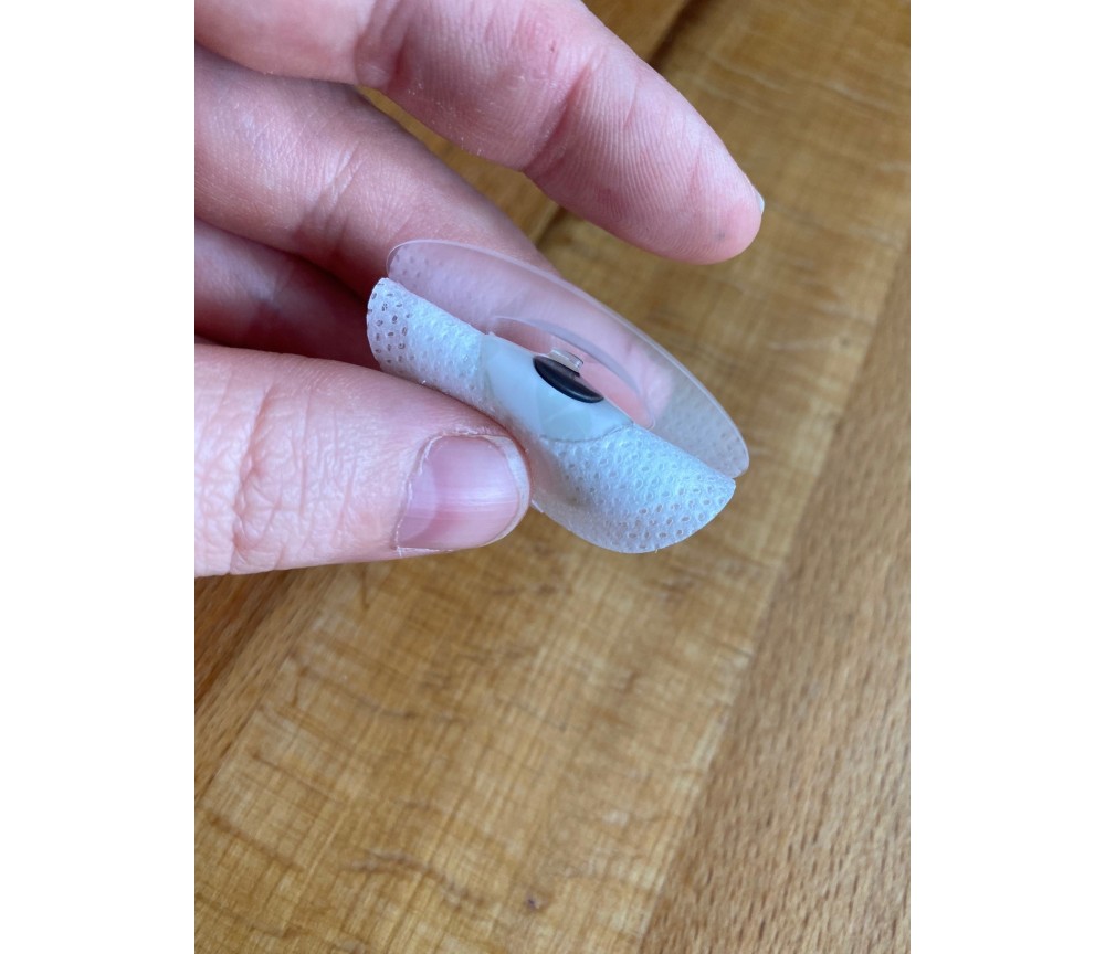 Klebe - Elektroden 50er Pack mit Gelly Gel Schicht - für Healy Gerät, TimeWaver, Elektro- & Tens- Stimulationsgeräte