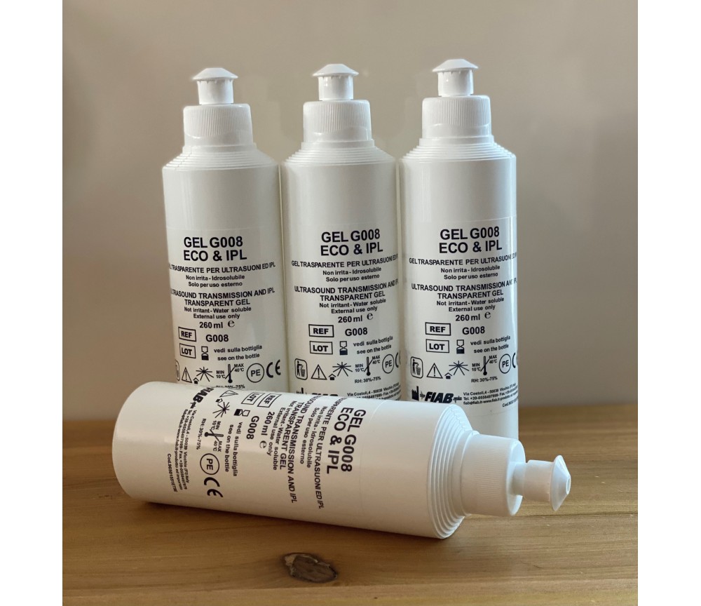 Kontakt Gel & Ultraschall Gel - 260 ml Flasche -  für Healy Gerät, TimeWaver, Elektro- & Tens- Stimulationsgeräte