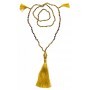 "Buddha Mala" gold mit Glasperlen