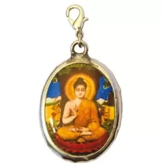 Anhänger - Karabiner - Spirit -Buddha- 2x4cm