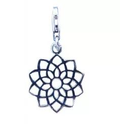 Anhänger -  Karabiner -Sahasrara Chakra- 1,4cm 925 Silber