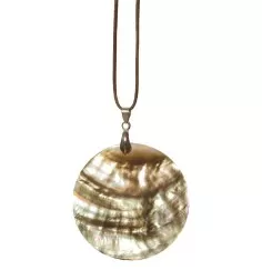 Halskette - Muschel - Resin 5cm