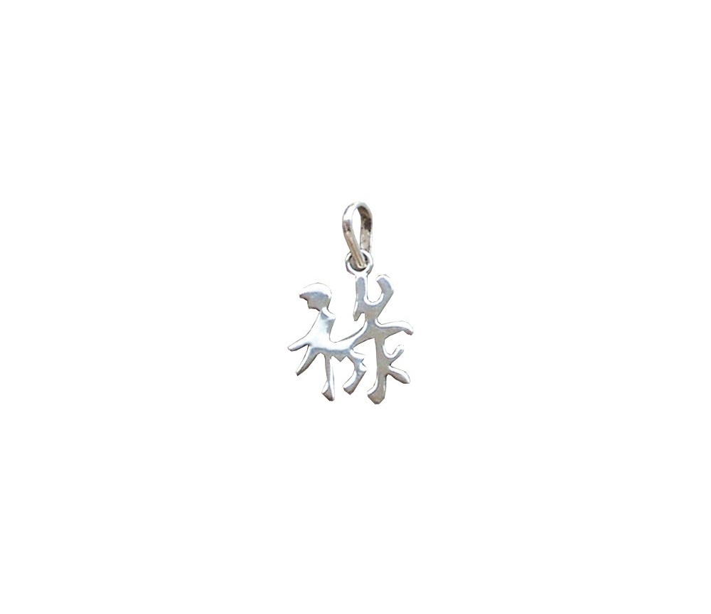 Anhänger - Chinesischer Glücksbringer -Harmonie- 925 Silber 1,1g