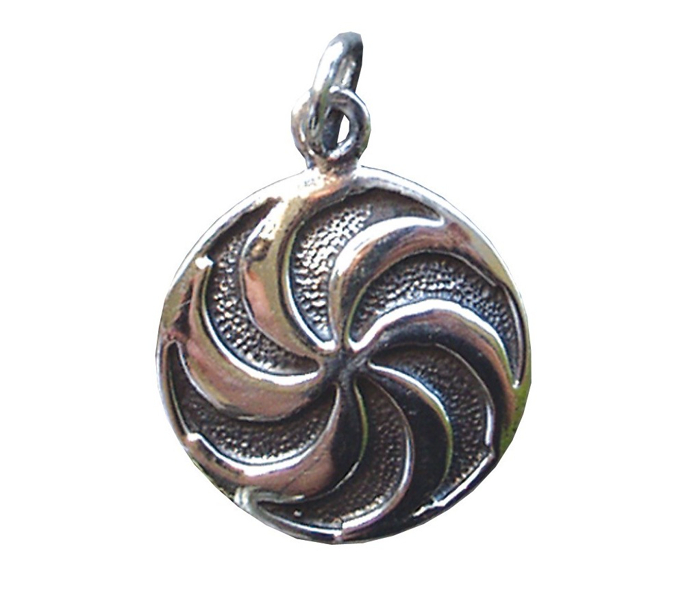 Anhänger -  Spiralwirbel- 2,5cm 925 Silber 2,7g