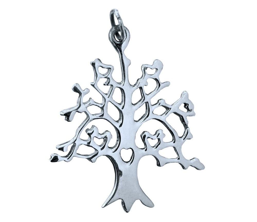 Anhänger -  Baum des Lebens- 925 Silber 2,5cm, 2,5g