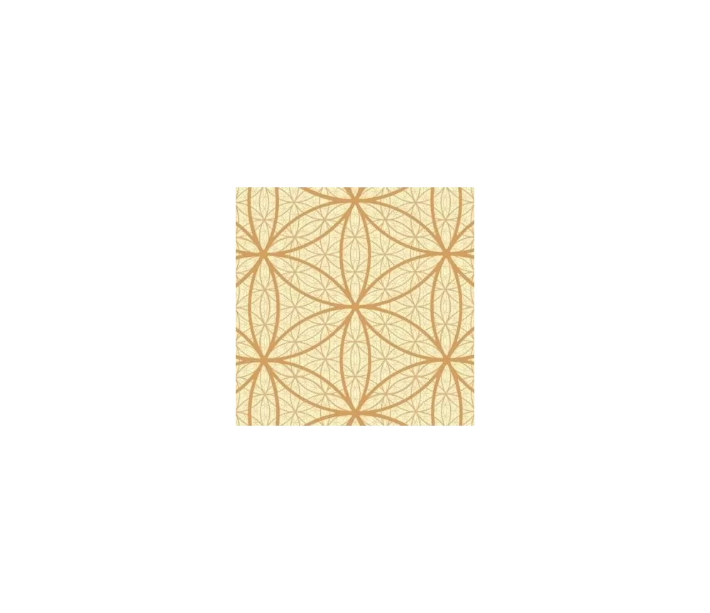 Leinwanddruck - Endlos BdL ocker 40x40