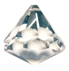 Kristall Diamantschliff 30mm, Glas -bleifrei-