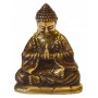 "Japan Buddha betend" Messing antik 5x8cm