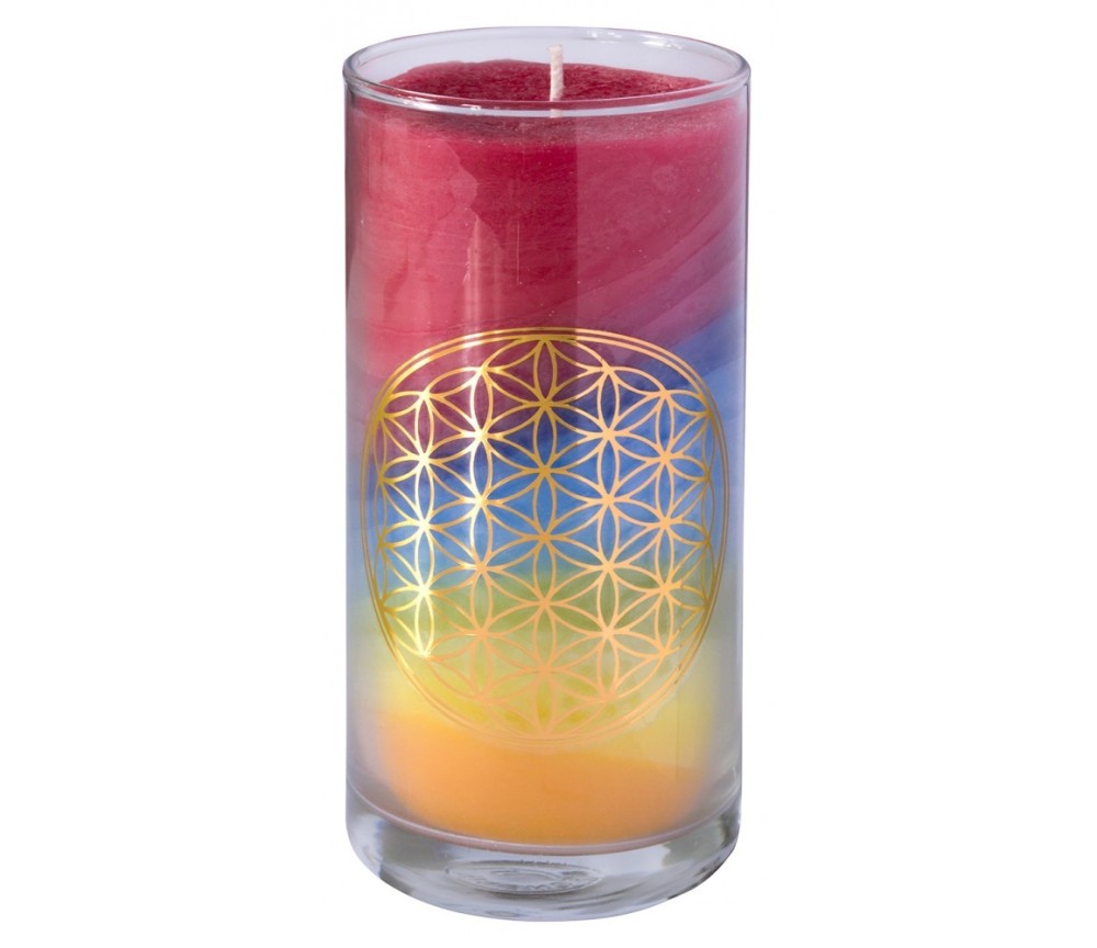 Kerze "Summer BDL" im Glas Stearin 14cm