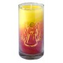 Kerze "Sunrise Engel" im Glas Stearin 14cm