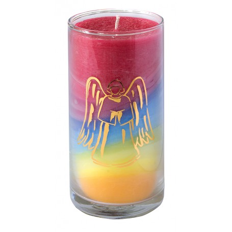 Kerze "Summer Engel" im Glas Stearin 14cm