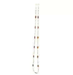 Raumschmuck Acryl Girlande amber 2x180cm