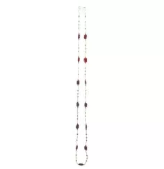 Raumschmuck Acryl Girlande rot 2x180cm
