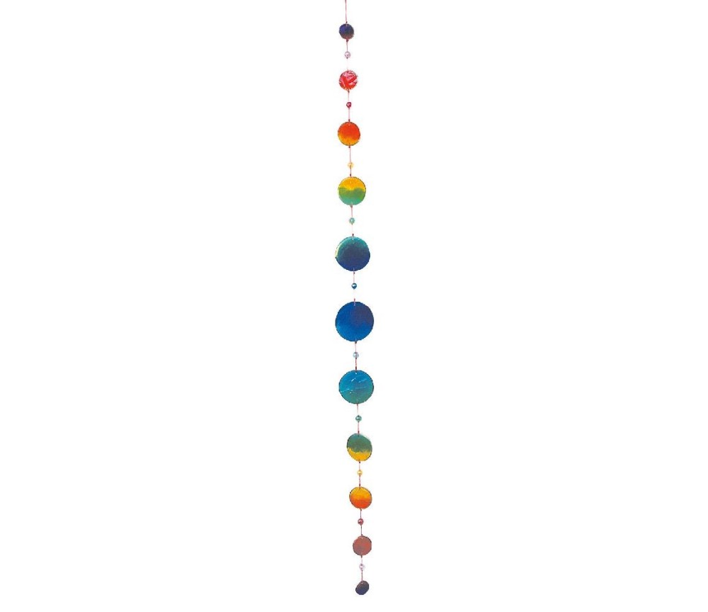 Suncatcher "Flowing" Fiberglas bunt 80cm