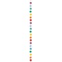 Muschelmobile regenbogenfarben 3er Capiz 160cm