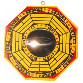 Chines. Bagua-Spiegel konkav 15cm