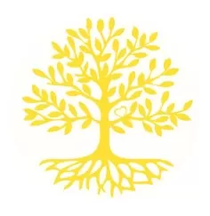 Aufkleber "Baum des Lebens" 1x7,5cm und 4x3cm - incl. Postkarte