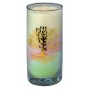 Kerze "Dream Lebensbaum" im Glas Stearin 14cm