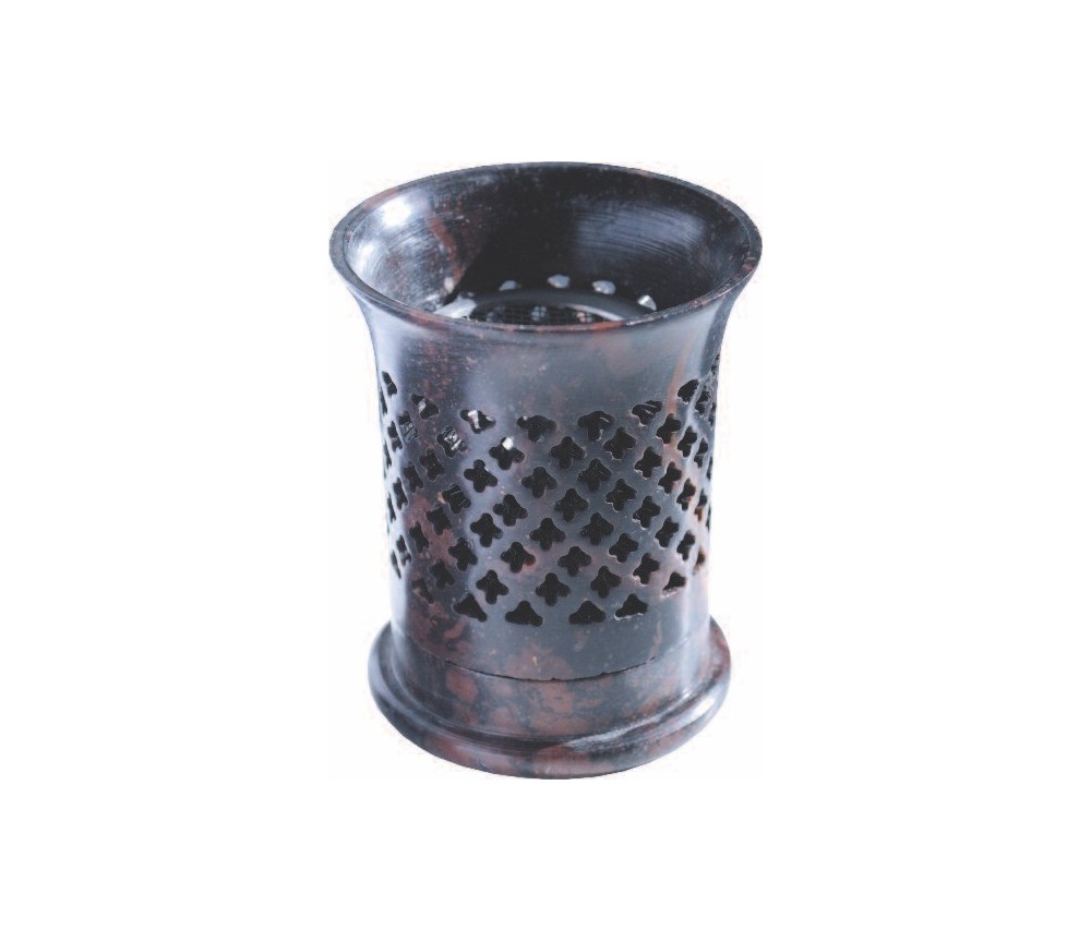 Räuchergefäß Jali braun 8x10cm