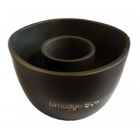 Räuchergefäß "Smudge-Bowl" gross Keramik schwarz
