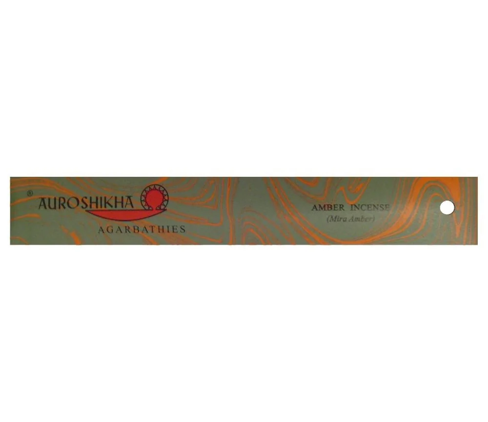 Auroshikha Räucherstäbchen "Amber" (Mira Amber)