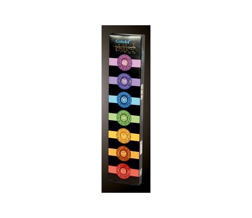 Goloka Incense "Mysterious Black - Chakra" 15gr.