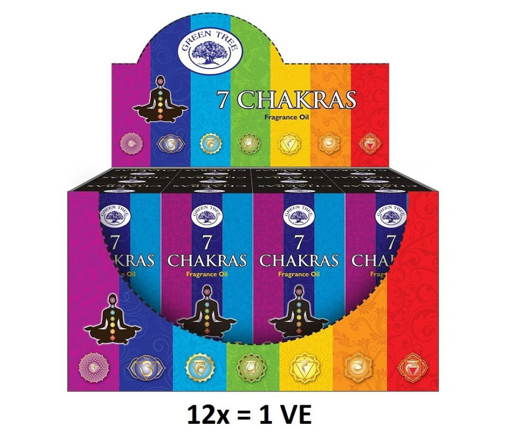 Green Tree Duftöl "7 Chakras" 10ml