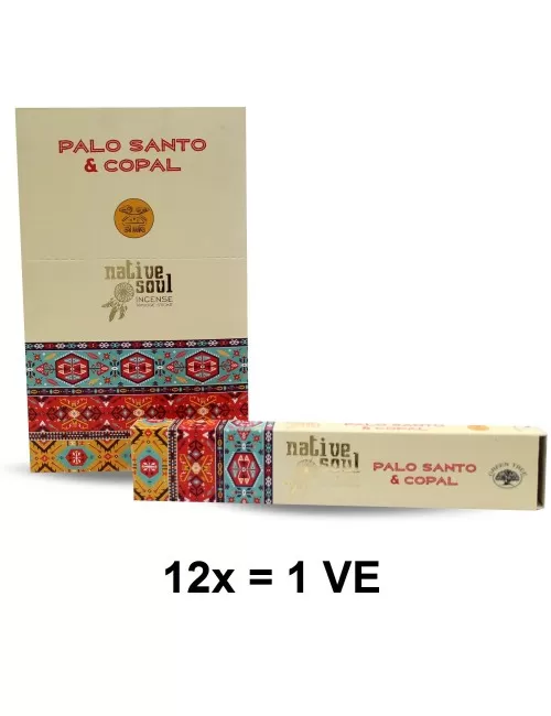Green Tree Native Soul Incense "Palo Santo & Copal" 15gr.