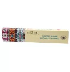Green Tree Native Soul Incense "White Sage & Palo Santo" 15gr.