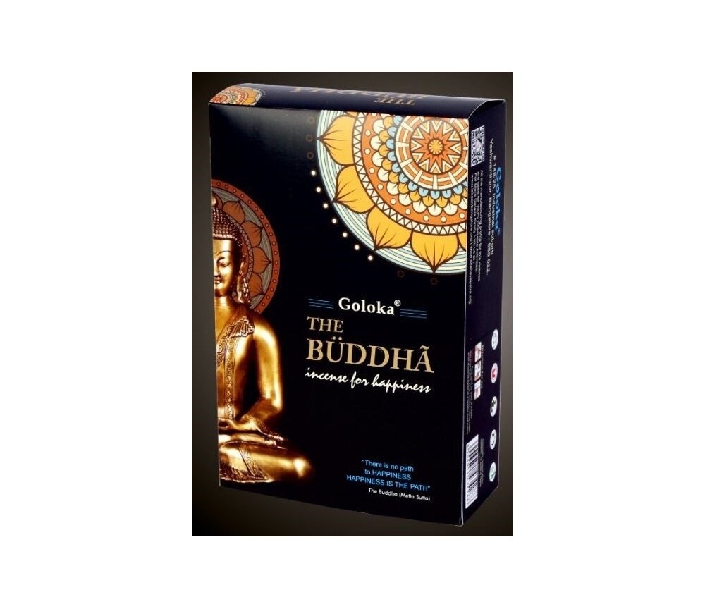 Goloka Incense "Mysterious Black - Buddha" 15gr.