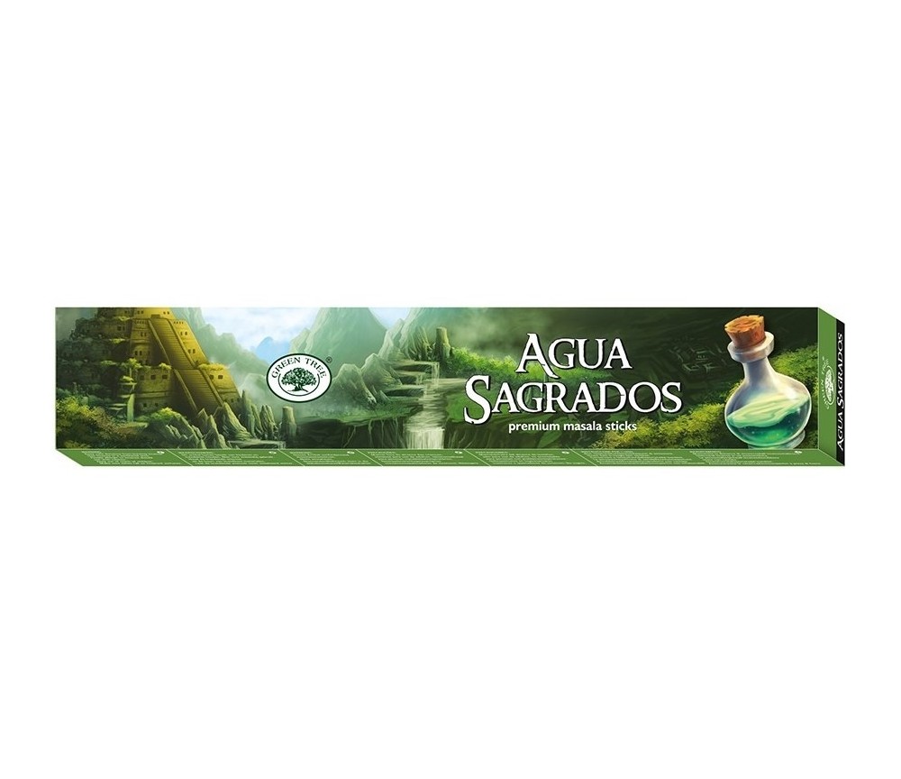 Green Tree Incense "Agua Sagrados" 15gr.