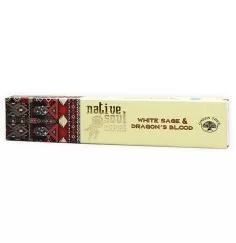 Green Tree Native Soul Incense "White Sage & Dragons Blood" 15gr.