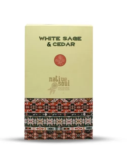 Green Tree Native Soul Incense "White Sage & Ceder" 15gr.