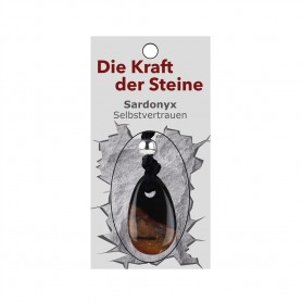 Kraftstein-Anhänger Sardonyx (Selbstvertrauen)