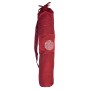 Yogatasche "Blume des Lebens" Baumwolle maroon 20x80cm