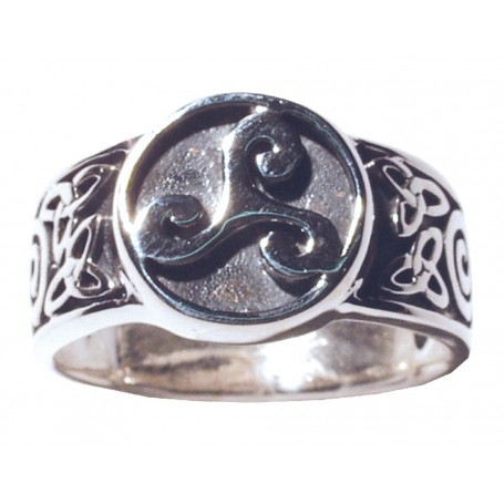 Ring "Keltische Triskele" Silber 925 5