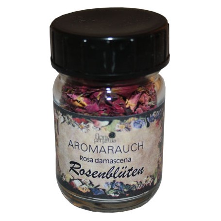 Räucherstoff Rosenblüten 50ml Glas