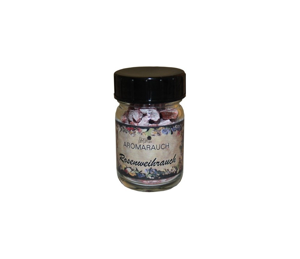 Räucherstoff Rosenweihrauch 50ml Glas