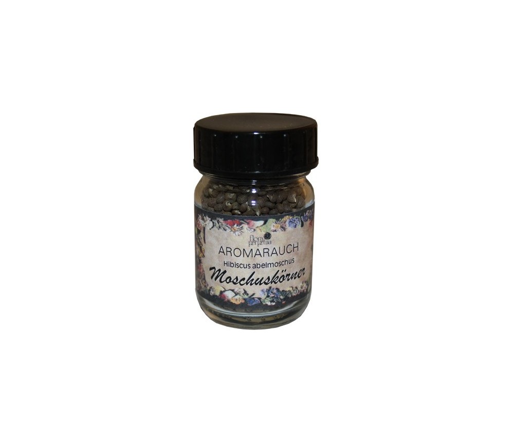 Räucherstoff Moschuskörner 50ml Glas