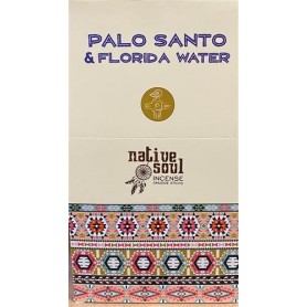 Green Tree Native Soul Incense "Palo Santo & Florida Water" 15gr.