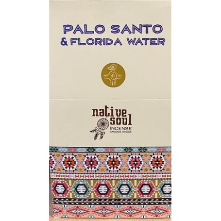 Green Tree Native Soul Incense "Palo Santo & Florida Water" 15gr.