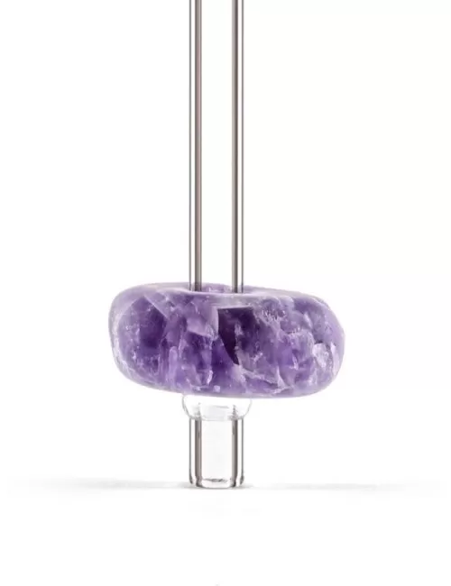 VitaJuwel - Trinkhalm Crystal Straw - Amethyst