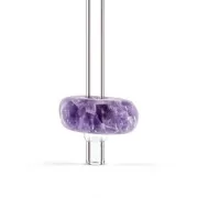 VitaJuwel - Trinkhalm Crystal Straw - Amethyst
